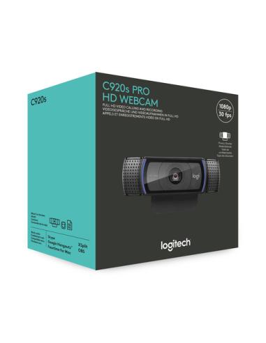 Logitech 960-001252 cámara web 1920 x 1080 Pixeles USB Negro