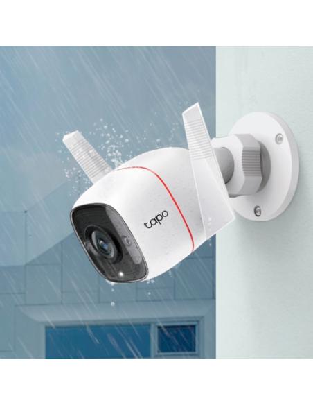 TP-Link Tapo TC65 cámara de vigilancia Bala (forma) Cámara de seguridad IP Exterior 2304 x 1296 Pixeles Techo/pared