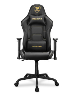 COUGAR CGR-ELI-GLB Silla para videojuegos de PC Asiento acolchado Negro