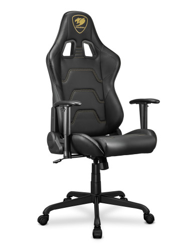 COUGAR CGR-ELI-GLB Silla para videojuegos de PC Asiento acolchado Negro