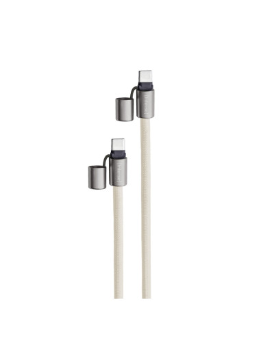 Intenso Handykette als Lade- + Datenkabel USB-C bis 1,65m beige cable USB USB C
