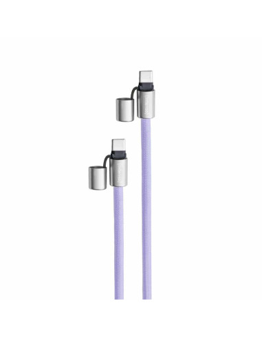 Intenso Handykette als Lade- + Datenkabel USB-C bis 1,65m lila cable USB USB C Púrpura