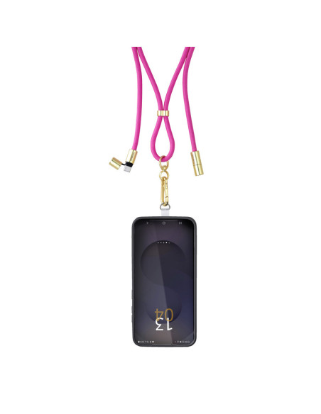 Intenso Handykette als Lade- + Datenkabel USB-C bis 1,65m neon pink cable USB USB C Rosa