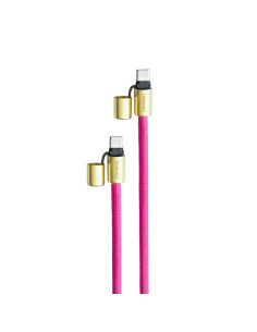 Intenso Handykette als Lade- + Datenkabel USB-C bis 1,65m neon pink cable USB USB C Rosa 2