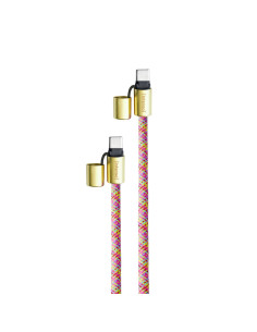 Intenso Handykette als Lade- + Datenkabel USB-C bis 1,65m neon mix cable USB USB C Multicolor 2