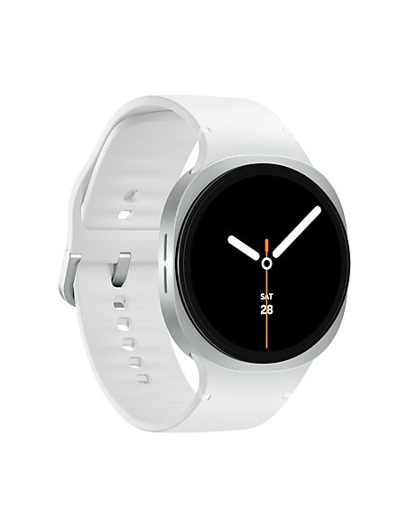 Samsung Galaxy Watch 8 3,81 cm (1.5") AMOLED 44 mm Digital 480 x 480 Pixeles Pantalla táctil Plata Wifi GPS (satélite)