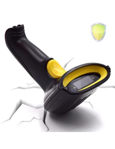 Ewent EW3430 lector de código de barras Lector de códigos de barras portátil 1D LED Negro