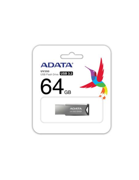 ADATA UV350 unidad flash USB 64 GB USB tipo A Gris