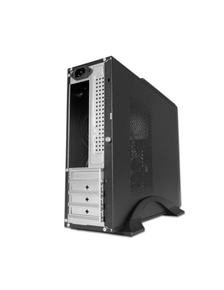 CoolBox CAJA MATX SLIM T310 USB-C 3.2 GEN1 + MULTILECTOR SD FTE.B500GR-S 500W