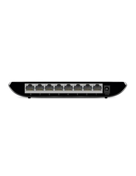 TP-Link TL-SG1008D No administrado Gigabit Ethernet (10/100/1000) Negro