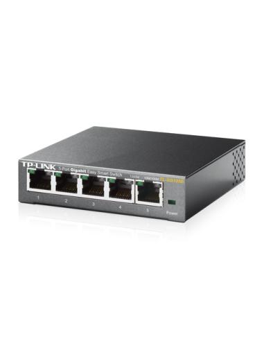 TP-Link TL-SG105E Gestionado L2 Gigabit Ethernet (10/100/1000) Negro