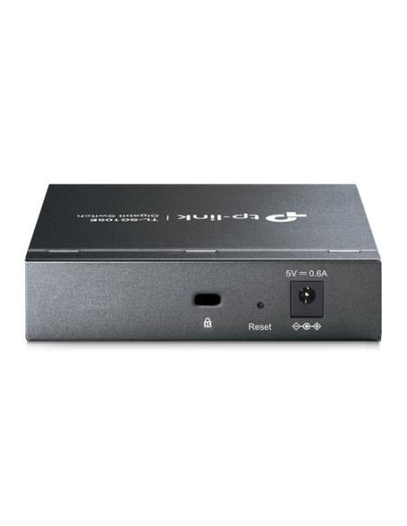 TP-Link TL-SG105E Gestionado L2 Gigabit Ethernet (10/100/1000) Negro