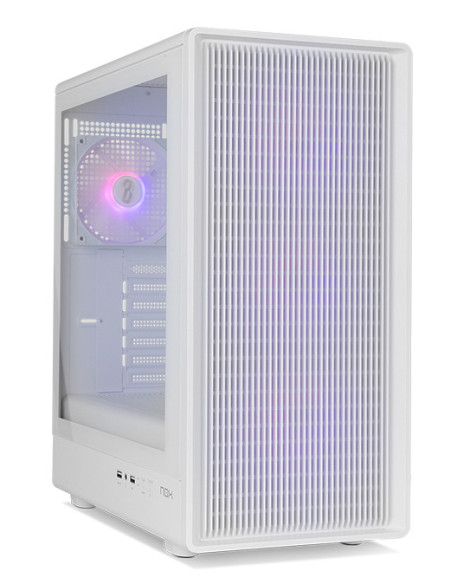 NOX Infinity IOTA Midi Tower Blanco