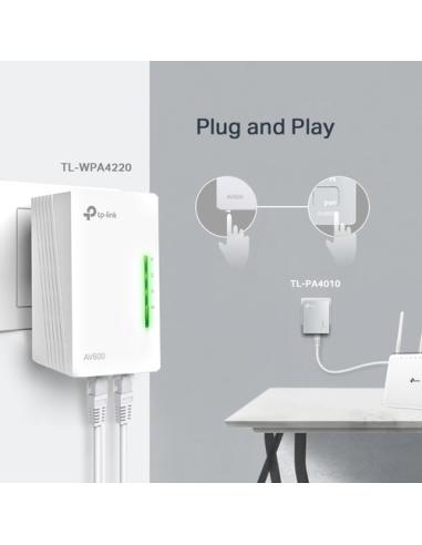 TP-Link AV600 600 Mbit/s Ethernet Wifi Blanco 1 pieza(s)