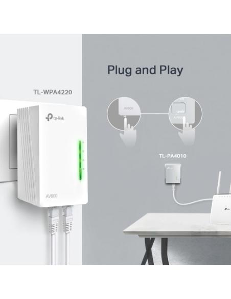 TP-Link AV600 600 Mbit/s Ethernet Wifi Blanco 1 pieza(s)