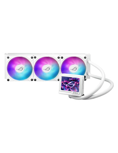 ASUS ROG RYUJIN III 360 ARGB EXTREME WHT Procesador Sistema de refrigeración líquida todo en uno 12 cm Blanco 1 pieza(s)