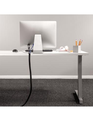 Fellowes CableZip Escritorio Pasacables Negro 1 pieza(s)