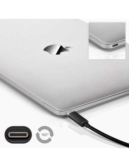 Ewent EC1044 cable USB USB 3.2 Gen 1 (3.1 Gen 1) 3 m USB A USB C Negro