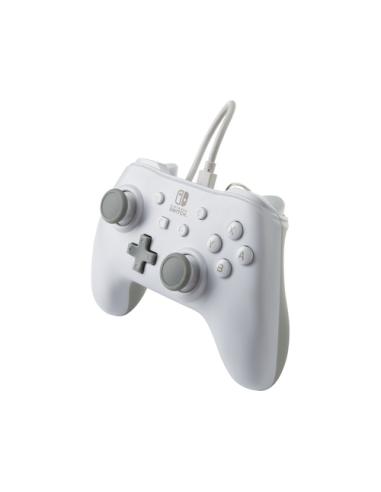 PowerA 1517033-01 mando y volante Gris, Blanco USB Gamepad Analógico Nintendo Switch