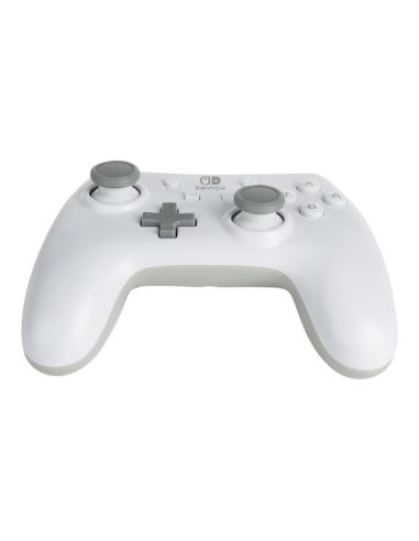 PowerA 1517033-01 mando y volante Gris, Blanco USB Gamepad Analógico Nintendo Switch