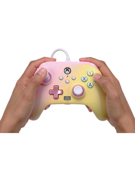 PowerA XBGP0003-01 mando y volante Rosa USB Gamepad Analógico Xbox, Xbox Series S, Xbox Series X
