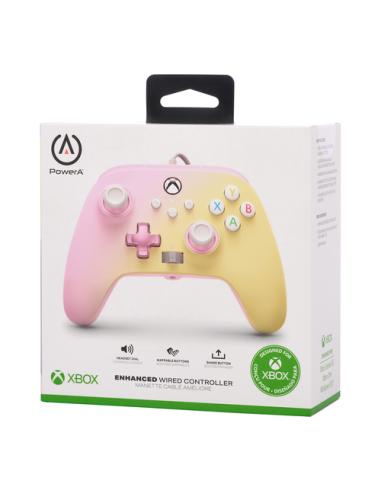 PowerA XBGP0003-01 mando y volante Rosa USB Gamepad Analógico Xbox, Xbox Series S, Xbox Series X