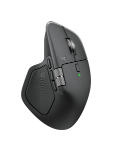 Logitech MX Master 4, ratón inalámbrico ergonómico con respuesta háptica avanzada, desplazamiento ultrarrápido, carga USB-C,