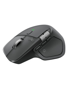 Logitech MX Master 4, ratón inalámbrico ergonómico con respuesta háptica avanzada, desplazamiento ultrarrápido, carga USB-C, 2