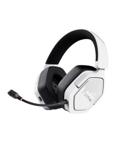Trust GXT 493PS Carus Auriculares Inalámbrico y alámbrico Diadema Juego Bluetooth Blanco