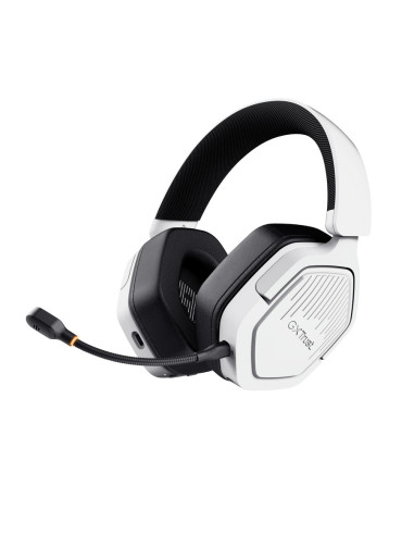 Trust GXT 493PS Carus Auriculares Inalámbrico y alámbrico Diadema Juego Bluetooth Blanco