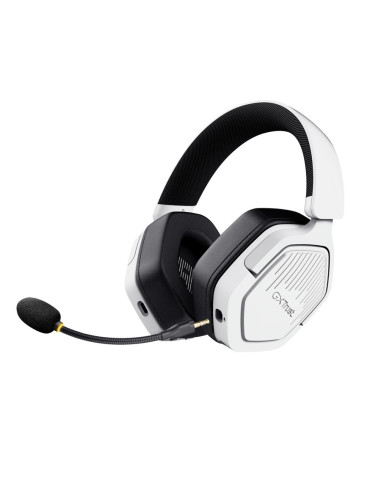 Trust GXT 493PS Carus Auriculares Inalámbrico y alámbrico Diadema Juego Bluetooth Blanco