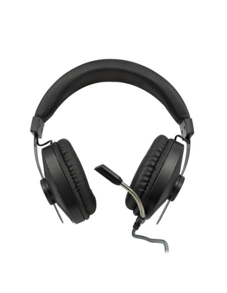 Ewent Play PL3321 Auriculares Alámbrico Diadema Juego Negro