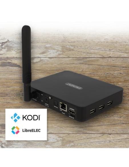 Eminent EM7680 convertidor de Smart TV Negro 4K Ultra HD 8 GB Wifi Ethernet