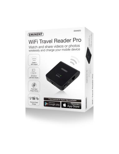 Eminent EM4620 lector de tarjeta Wi-Fi Interno Negro