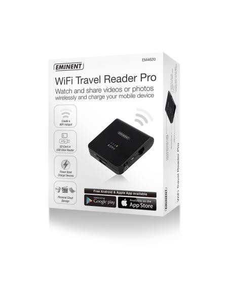 Eminent EM4620 lector de tarjeta Wi-Fi Interno Negro