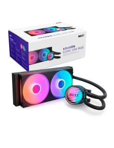 NZXT Kraken Core 240 RGB Procesador Kit de refrigeración líquida 12 cm Negro 1 pieza(s) 2