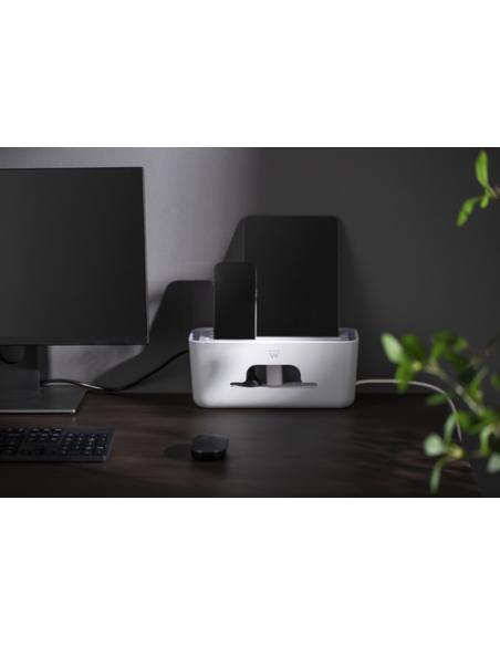Ewent EW1569 organizador de cables Universal Caja de cables Blanco 1 pieza(s)