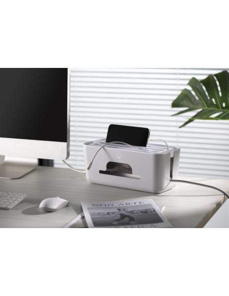 Ewent EW1569 organizador de cables Universal Caja de cables Blanco 1 pieza(s)