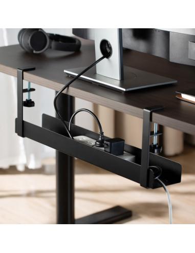 Ewent EW1548 organizador de cables Escritorio Bandeja de cables Negro 1 pieza(s)