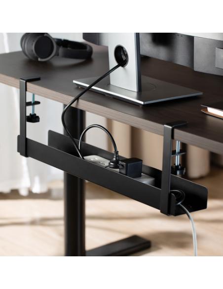 Ewent EW1548 organizador de cables Escritorio Bandeja de cables Negro 1 pieza(s)