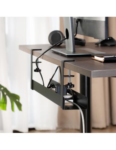 Ewent EW1548 organizador de cables Escritorio Bandeja de cables Negro 1 pieza(s)