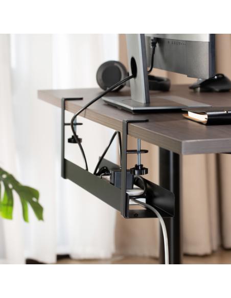 Ewent EW1548 organizador de cables Escritorio Bandeja de cables Negro 1 pieza(s)