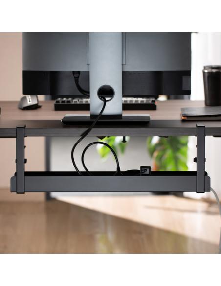 Ewent EW1548 organizador de cables Escritorio Bandeja de cables Negro 1 pieza(s)
