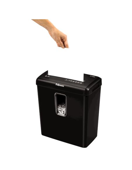 Fellowes Powershred P-30C triturador de papel Corte cruzado 22 cm Negro