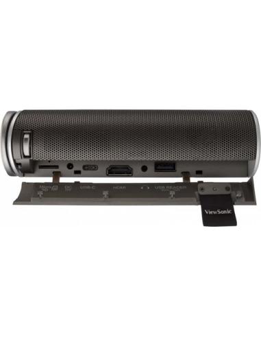 Viewsonic M1+ Proyector de corto alcance 125 lúmenes ANSI LED WVGA (854x480) 3D Plata