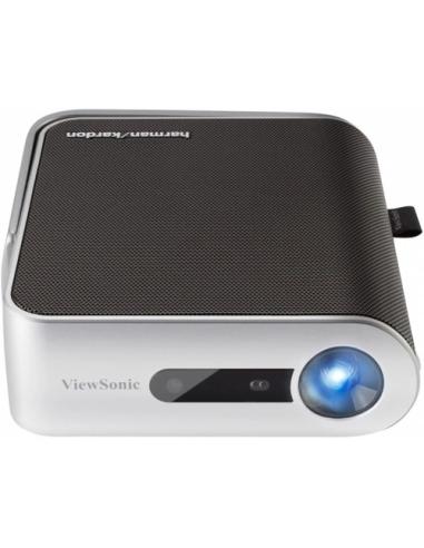 Viewsonic M1+ Proyector de corto alcance 125 lúmenes ANSI LED WVGA (854x480) 3D Plata