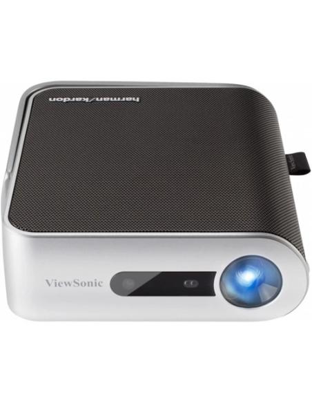 Viewsonic M1+ Proyector de corto alcance 125 lúmenes ANSI LED WVGA (854x480) 3D Plata