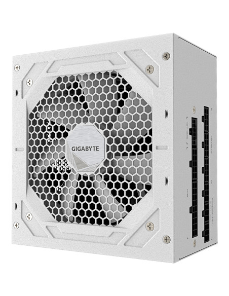 GIGABYTE UD1000GM PG5 V2 ICE Fuente de Alimentación – PCIe Gen 5.1, 80 PLUS Gold, Diseño completamente modular, Ventilador de