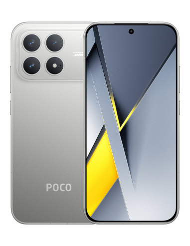 POCO F8 Pro 16,7 cm (6.59") SIM doble 5G USB Tipo C 12 GB 512 GB 6210 mAh Plata, Titanio