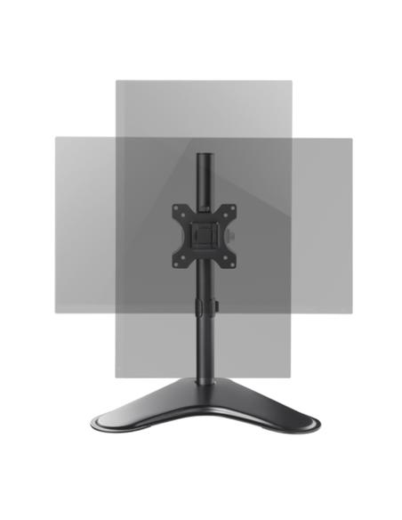 Ewent EW1535 soporte para monitor 81,3 cm (32") Escritorio Negro